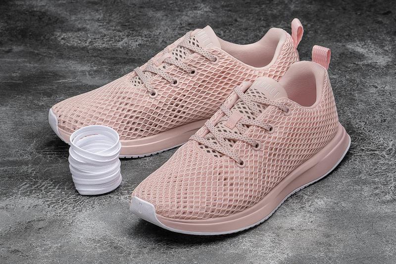 Pink Nobull Blush Mesh Runner Women's Running Shoes | CA G1699S